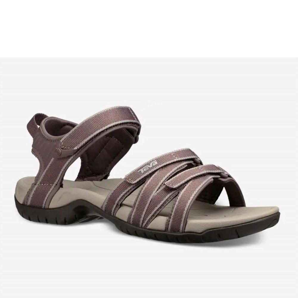 NEW TEVA tirra sandals in plum truffle no box